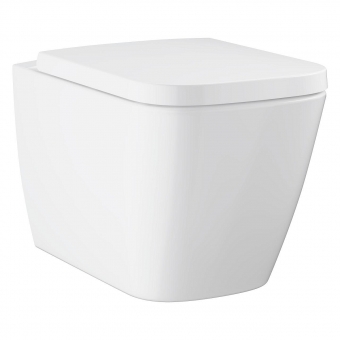 Unitazas Grohe Bau pakabinamas rimless su lėtai nusileidžiančiu dangčiu 3/4,5l 